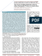 An Investigation Into Factors Fuelling Industrial Action by Buffalo City Metropolitan Municipality Workers in South Africa