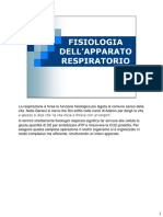 Fisiologia Dell'apparato Respiratorio