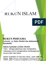 8. Rukun Islam - Bahan Kuliah