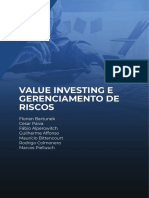 Value Investing e Gerenciamento de Riscos