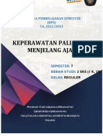 Rps Kep Paliatif & Menjelang Ajal Sem 7 Reg 2022