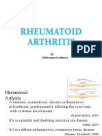 Rheumatoid Arthritis, Osteoarthritis