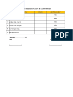 DAFTAR KELENGKAPAN  WC-KAMARMANDI