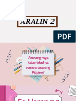 Aralin 2-Sa Harap NG Kalamidad