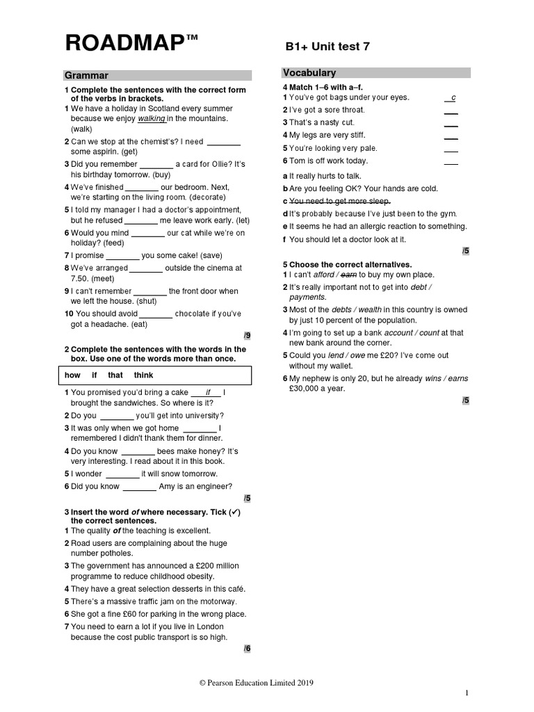 Unit Test 7 PDF | PDF