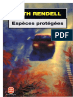 Especes Protegees - Roman - Ruth Rendell