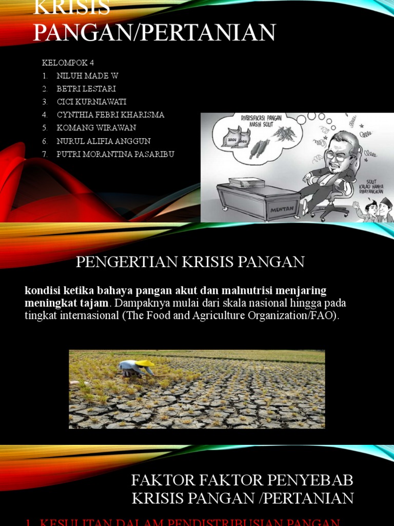 Penyebab dan Solusi Krisis Pangan Indonesia | PDF | Kesehatan Holistik