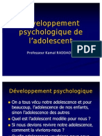 Développement Psychologique de L'adolescent