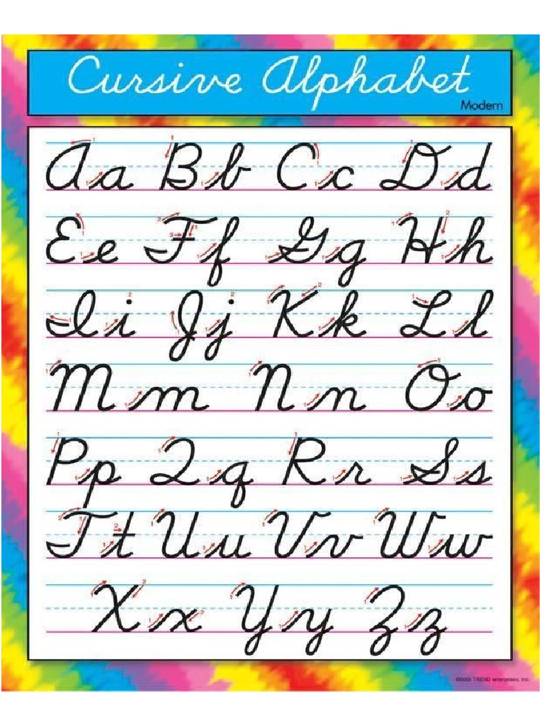 Cursive Writing | PDF