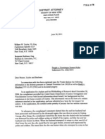 DSK DA Office Letter