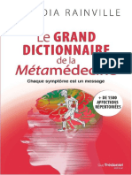 Rainville Claudia-Le Grand Dictionnaire de La Metamedecine