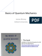 Basics of Quantum Mechanics: James Binney Oxford University