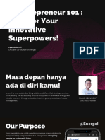 Sciencepreneur 101 Discover Your Innovative Superpowers!