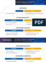 Calendario Marzo 2022