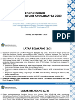 Syaenan01 PMK Nomor 39 Tata Cara Revisi Anggaran TA 2020