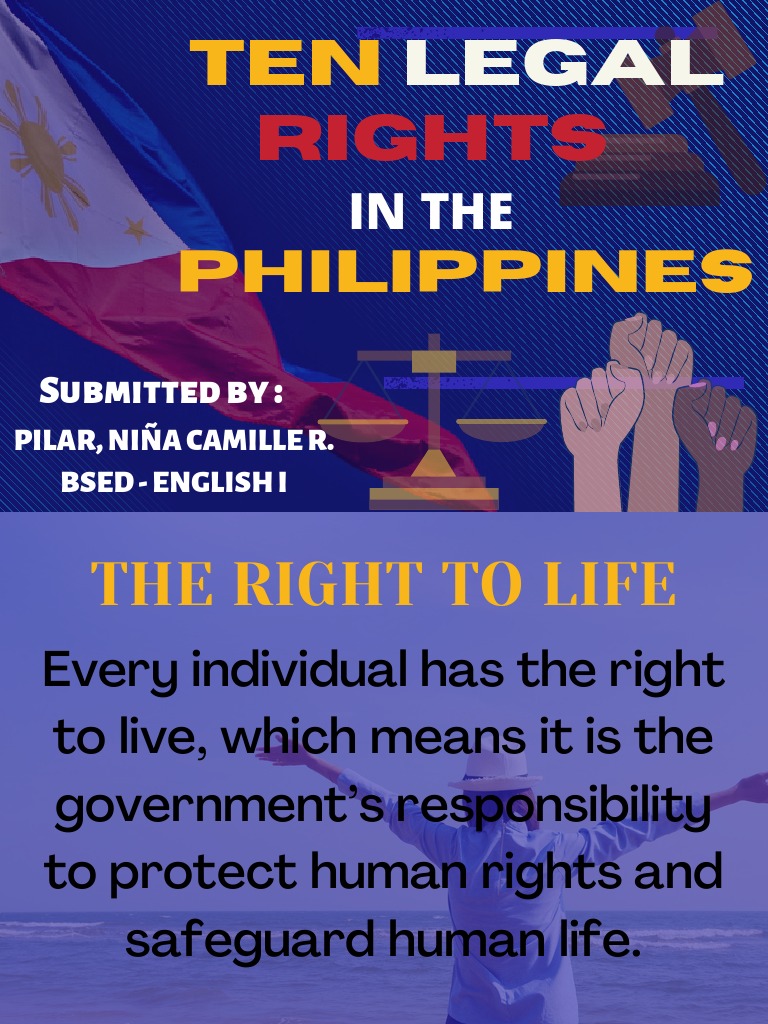Ten Human Rights in the Philippines | PDF | Social Science | Lifestyle