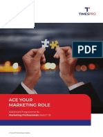 Ace Your Marketing Role with Advanced Programme