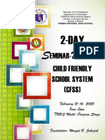 2-Day Child Friendly Seminar