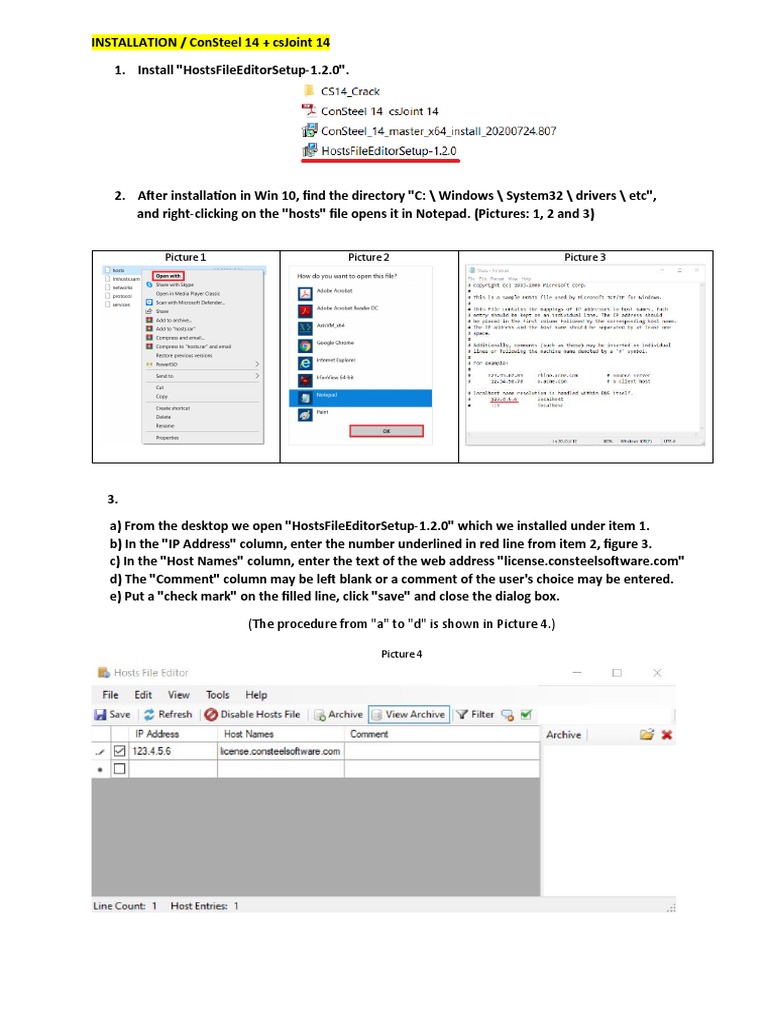 Install ConSteel 14 & csJoint 14 Guide | PDF | Computers | Technology ...