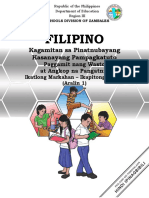 Paggamit Nang Wasto at Angkop Na Pangatnig - Filipino 4 - Q3 - wk7 - Aralin1
