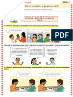 1° Ficha de Trabajo - 19 Agosto - Tutoria