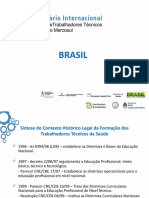 Formação dos Trabalhadores Técnicos da Saúde no Brasil