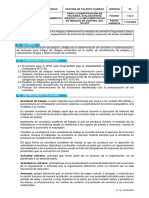 PR Identif Peligros Eval Riesgos y La Implementacion Medidas Control SG SST. VR 03. 11-05-2022