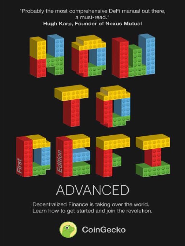 How To DeFi Advanced | PDF | Market Liquidity | Cryptocurrency
