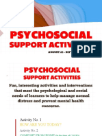 Psychosocial Activity No. 1
