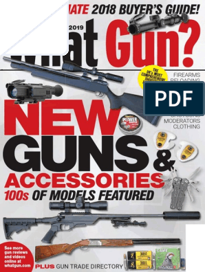 What Gun Ultimate Buyer's Guide - 2018-19 UK, PDF, Firearms