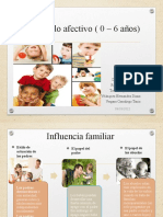 Desarrollo afectivo infantil