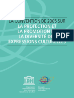 Convention Unesco Promotion Diversité 2005
