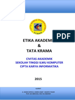 Etika Akademik Dan Tata Krama