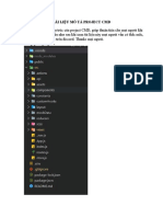 TÀI LIỆU MÔ TẢ PROJECT CMD