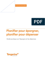 Planifier Pour Épargner, Planifier Pour Dépenser