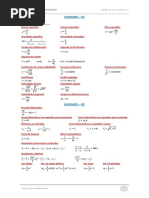 Formulario Mecanica Dos Fluidos I Unidad