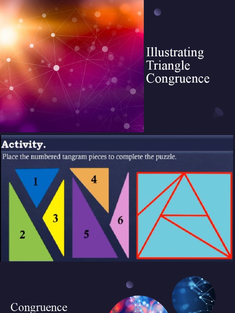 Triangle Congruence M2 PDF Shape Triangle