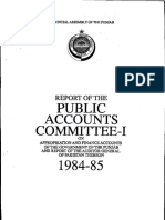 Pac I Report 1984 1985