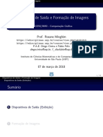 Dispositivos de Saída e Formação de Imagens guia