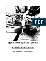 Applied Principles of Optimal Power Development
