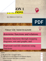 Lesson 1 Functions