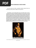 HITLER CONSOLIDA O NOVO PODER