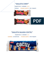 Catalogo Galletas