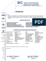 RGS Inmobiliaria, Carta de Presentacion - MC Enterprise