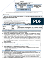 Sesión de Tutoría 1° Grado Primaria Tutoria - Los Detectives