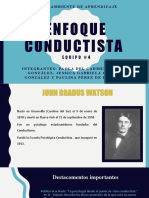 Exposicion Del Conductismo