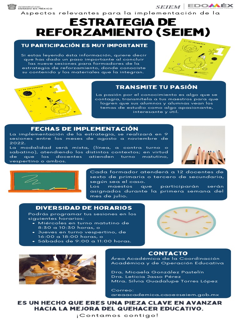 INFOGRAFIA. Estrategia de Reforzamiento 2022 | PDF