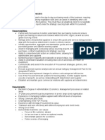Procurement Sourcing Specialist (India) Job Description 7-1-2022