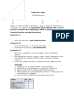 LAB - I° - Cambios de Estado