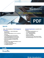 AnalytixWise - Risk Analytics Unit 2 Data and Analytics Prerequisite